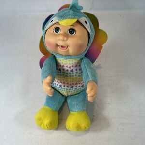Cabbage Patch Kids Cuties Rainbow Mila Peacock 9 Inch Plush Toy